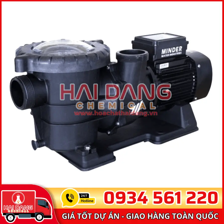 Máy Bơm Hồ Bơi Minder 3HP Công Suất Lớn, Bền Bỉ
