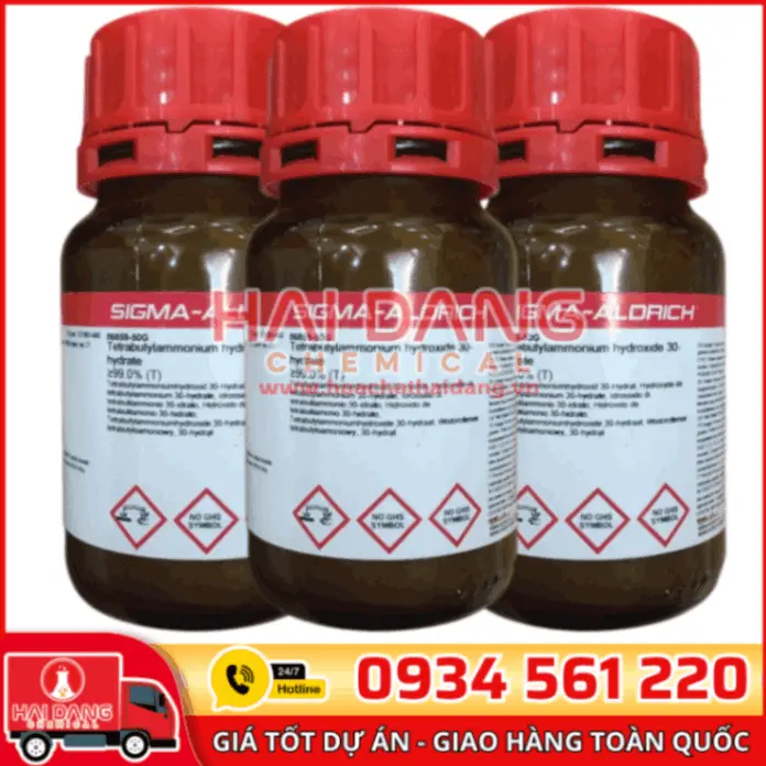 Tetrabutylammonium Hydroxide 30-Hydrate ≥99.0% (T) lọ 50g, hãng Sigma