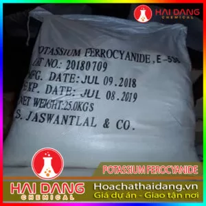 Hóa Chất Khai Khoáng Potassium Ferocyanide