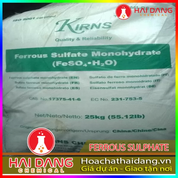 Hóa Chất Phân Bón Ferrous Sulphate Monohydrate