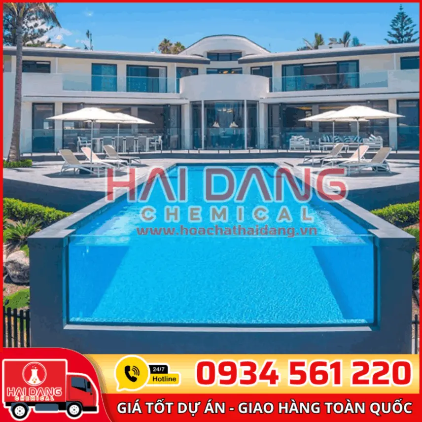 Tấm Acrylic Hồ Bơi Trong Suốt Dày 60–120mm Cao Cấp