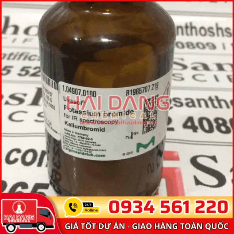Potassium bromide lọ 100g - Merck