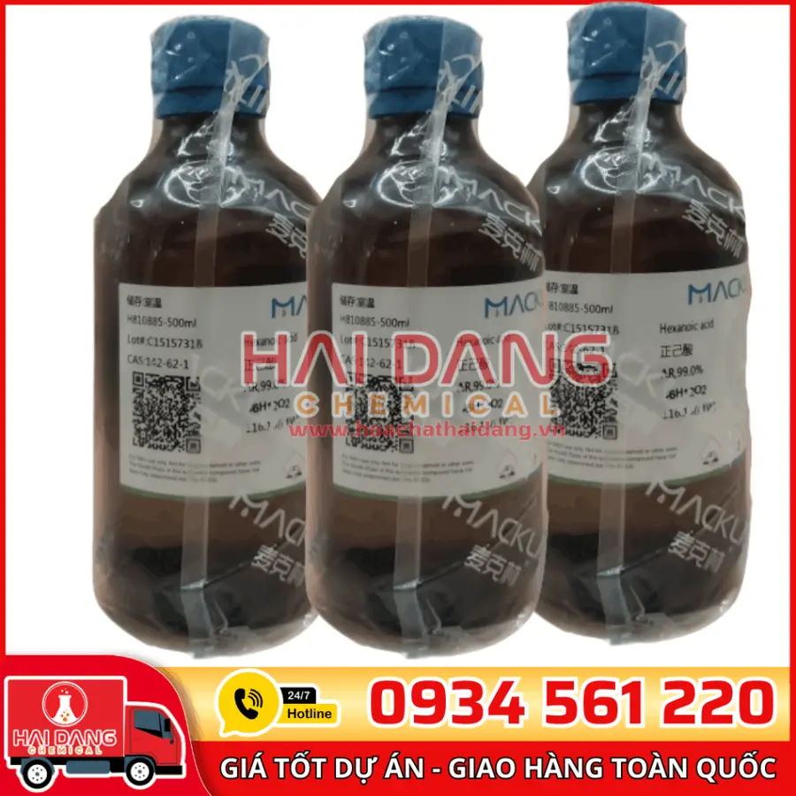 Hexanoic acid 500ml - Macklin 