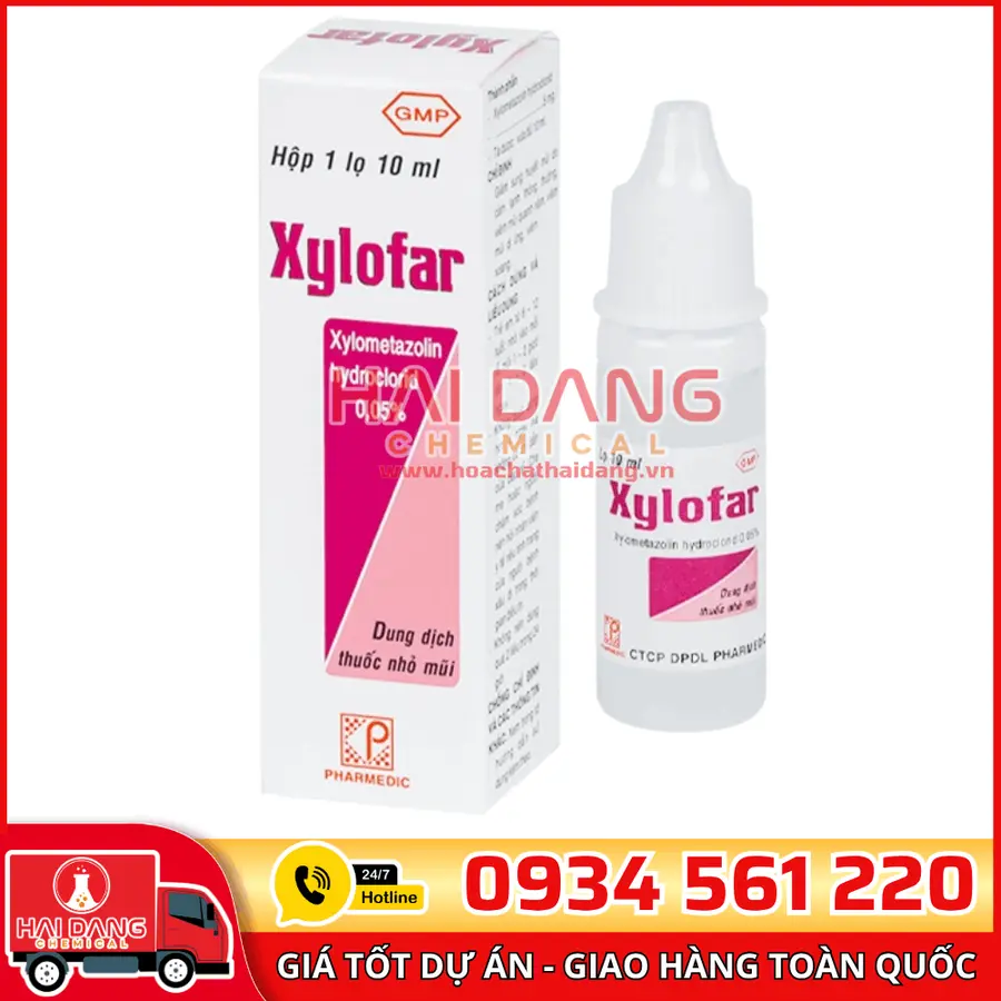 Xylometazoline HCL Trung Quốc – Nguyên Liệu Nhỏ Mũi Chất Lượng