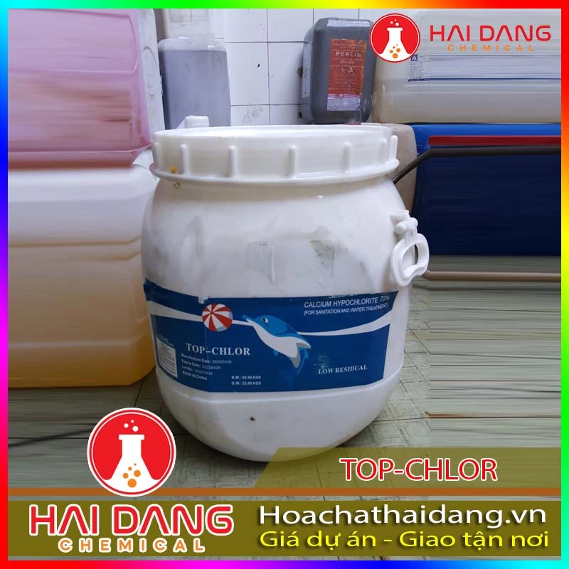 Hóa Chất Thủy Sản Clorine Top-Chlor Trung Quốc