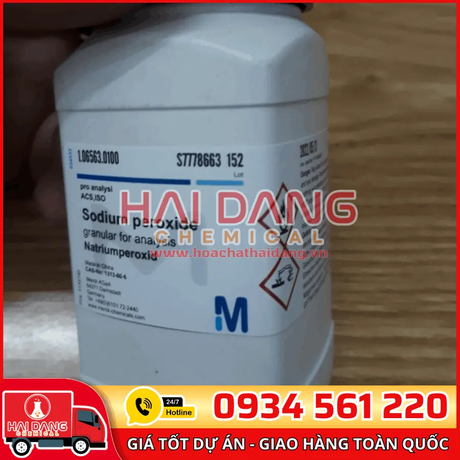 Sodium peroxide lọ 100g - Merck
