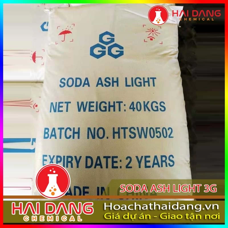 Hóa Chất Thủy Sản Soda Ash Light 3G China