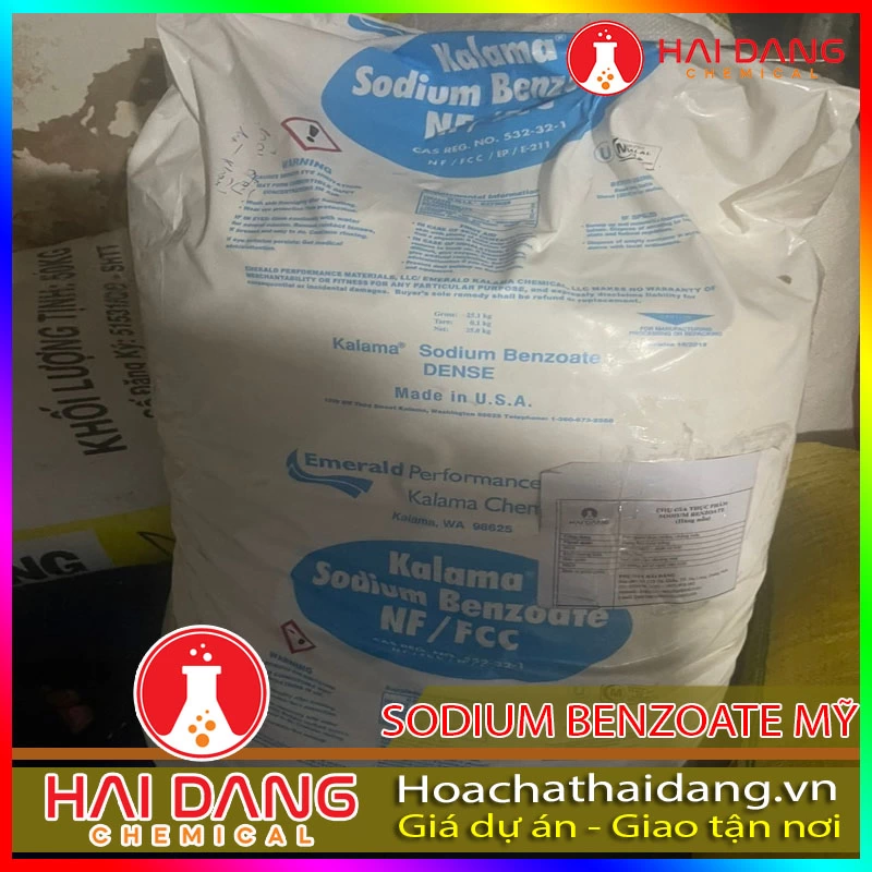 Phụ Gia Làm Bún Mì Phở Chất Bảo Quản Sodium Benzoate Mỹ