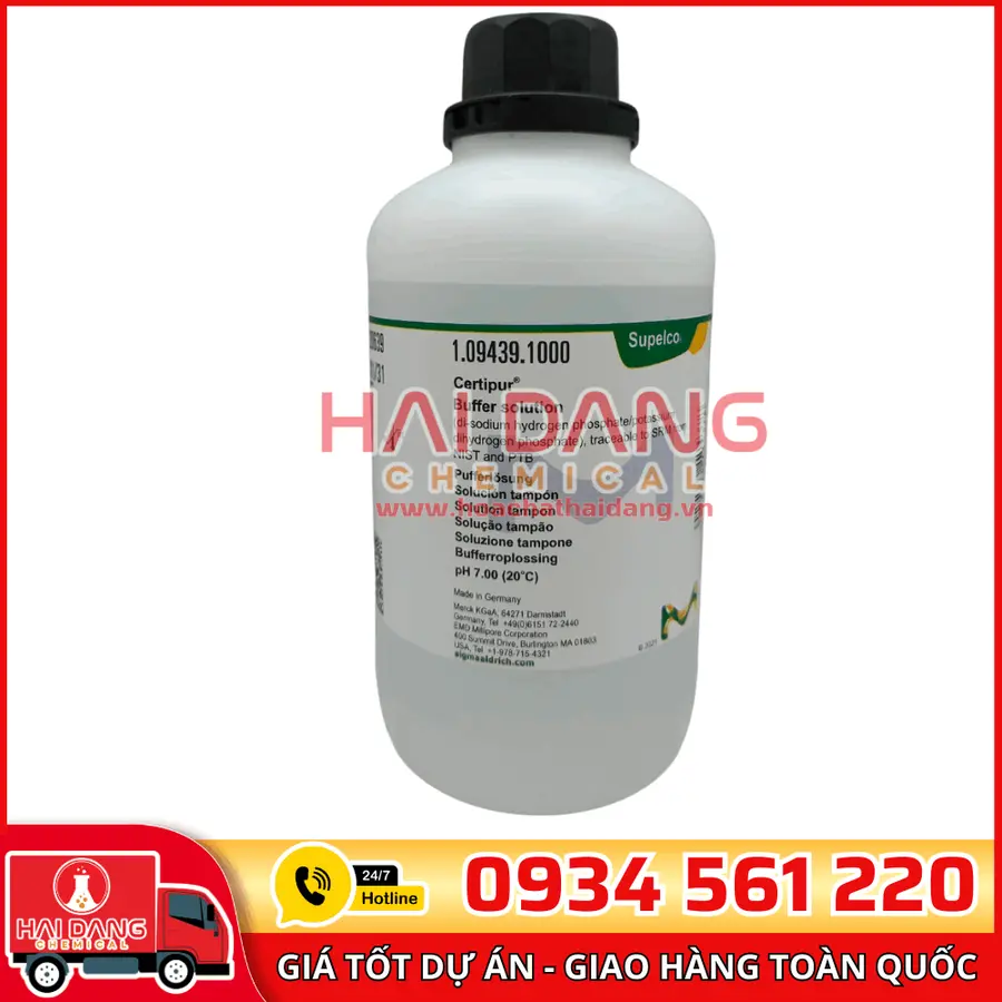 Dung dịch chuẩn pH 7 lọ 1L - Merck