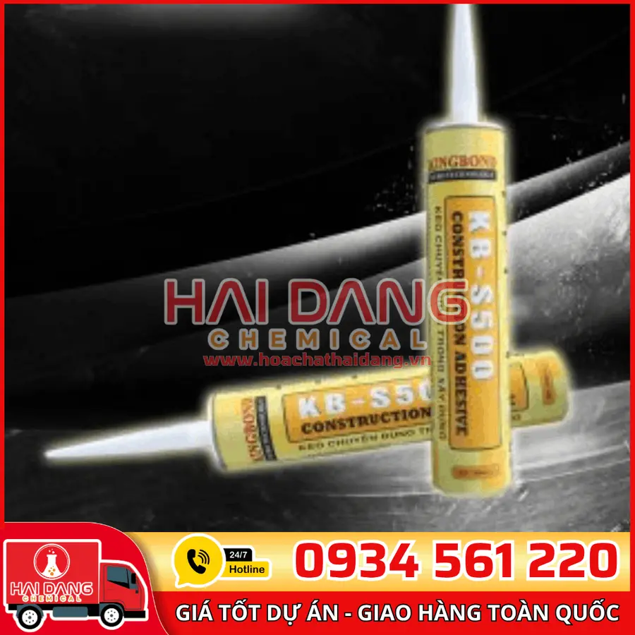 Keo Silicone Kingbond S500 – Trám Khe, Dán Kính, Chống Thấm Hiệu Quả