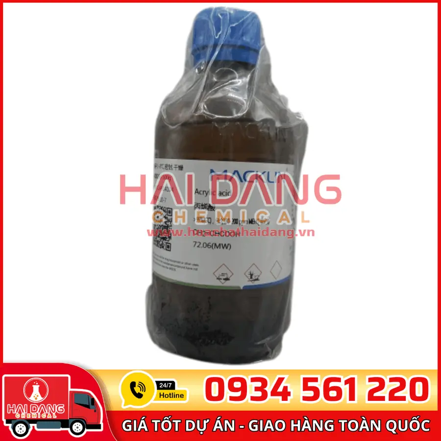 Acrylic Acid 500g/ 2.5Kg/ 10Kg/ 25Kg - Macklin