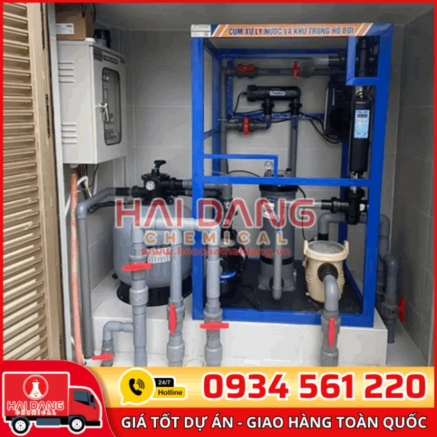 Hệ Thống Khử Trùng CXL-19 Không Hóa Chất Cho Bể 60–80m³