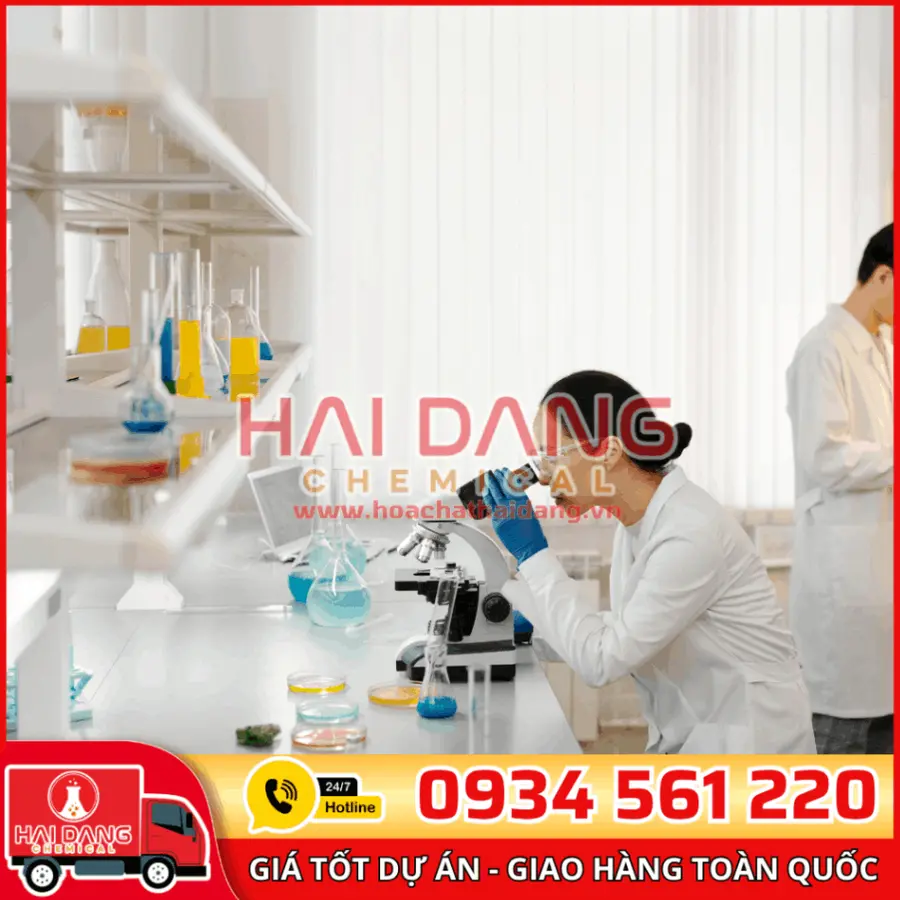 Ammonium Bicarbonate NH₄HCO₃, lọ 500g - hãng Xilong