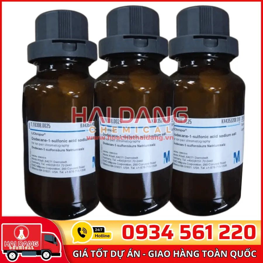 Dodecane-1-sulfonic acid sodium salt lọ 25g - Merck