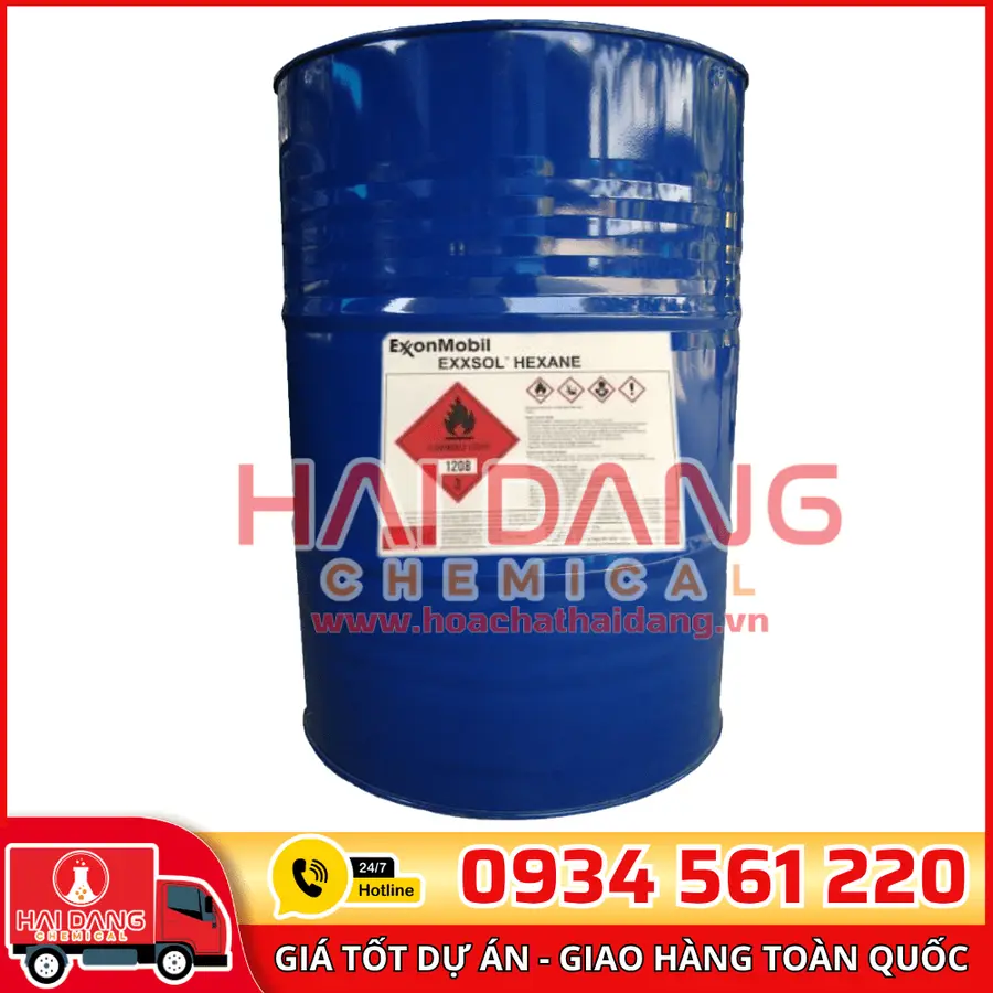 Exxsol Hexane Mỹ 138kg