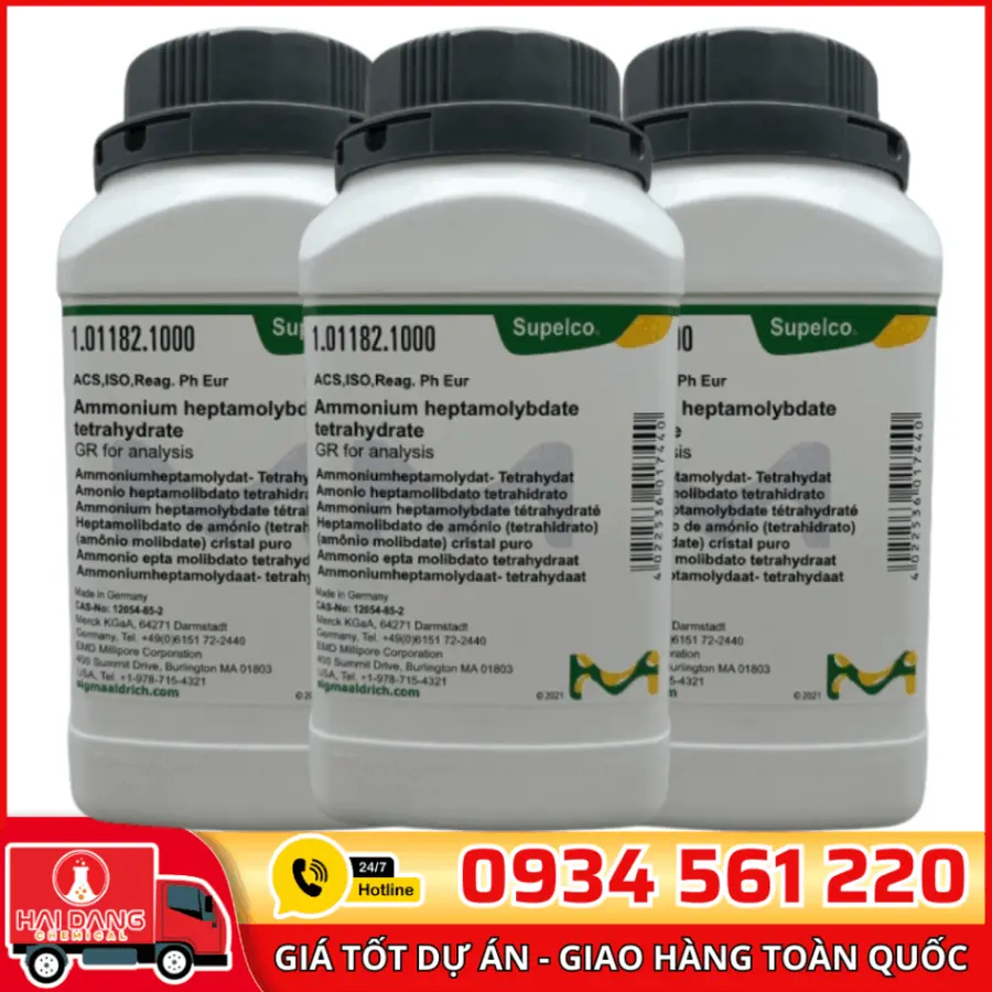 Ammonium Heptamolybdate Tetrahydrate lọ 1kg - Merck