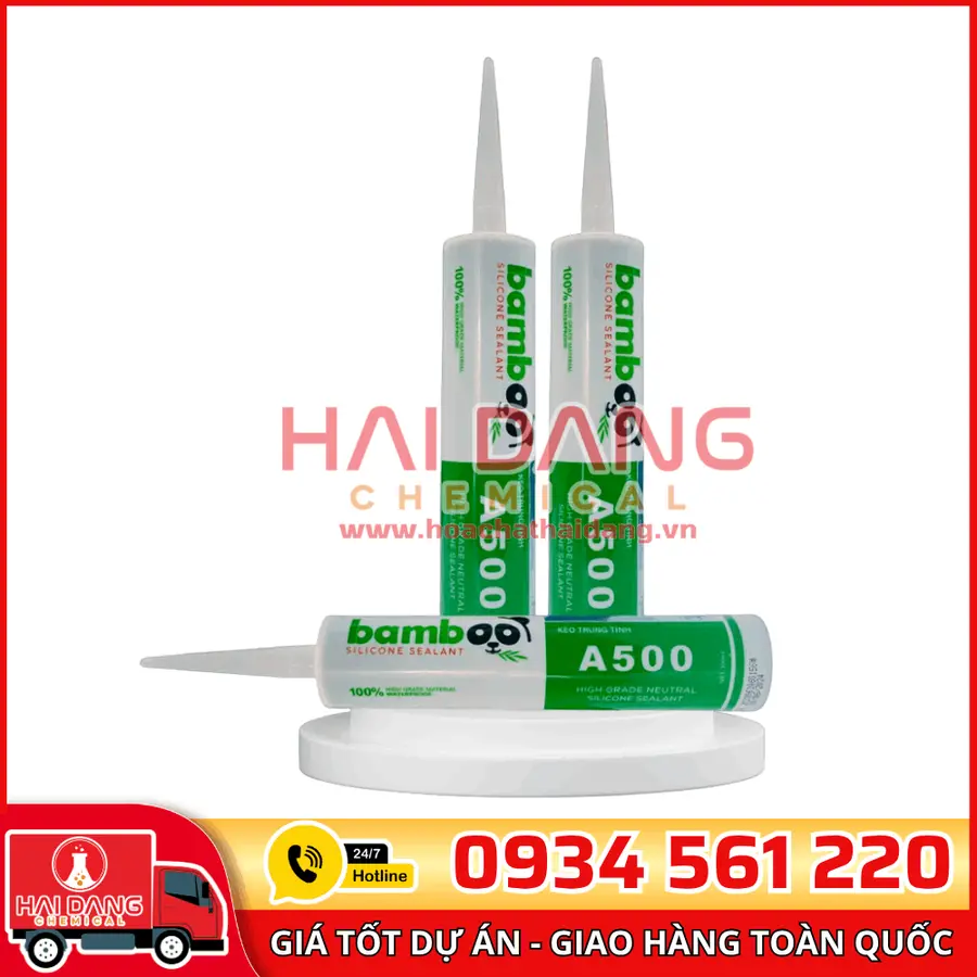 Keo Silicone Apollo Sealant A175 – Trám Khe, Dán Kính, Chống Thấm Hiệu Quả