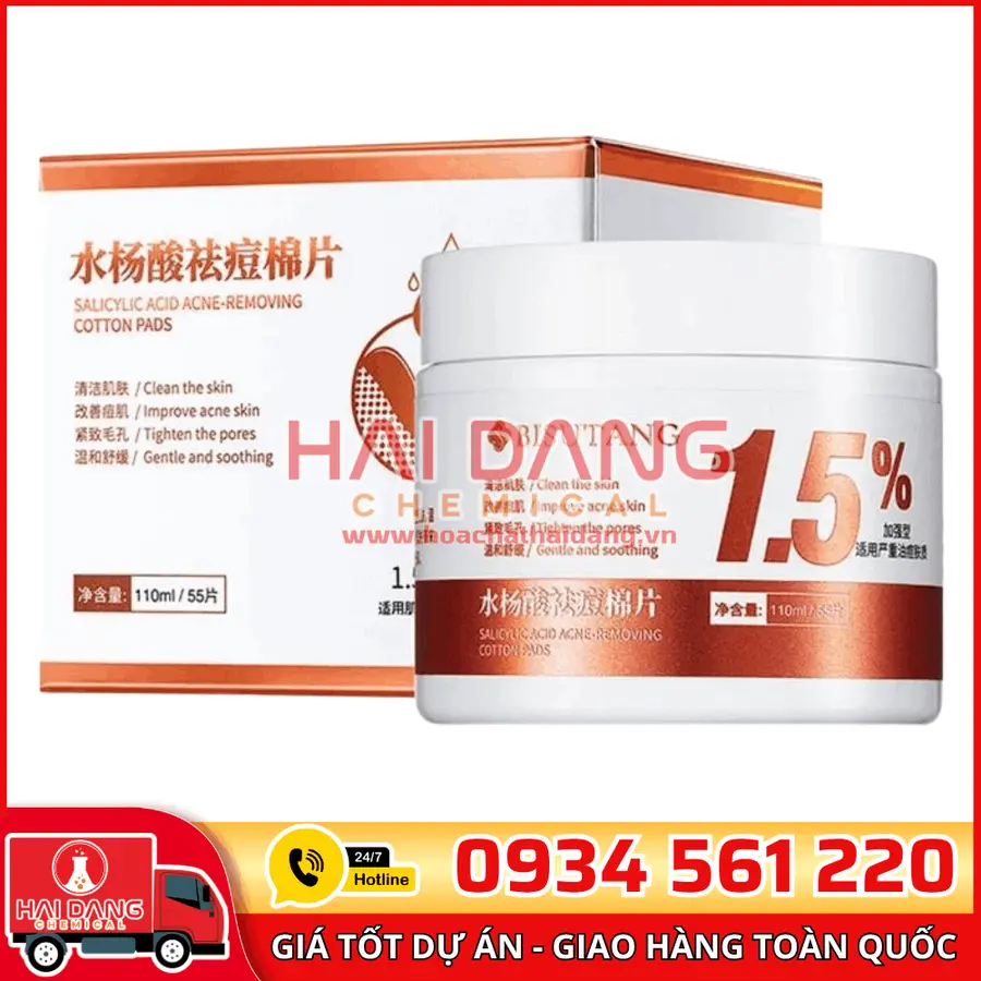 Salicylic Acid Trung Quốc – Hoạt Chất Tẩy Tế Bào Chết, Trị Mụn