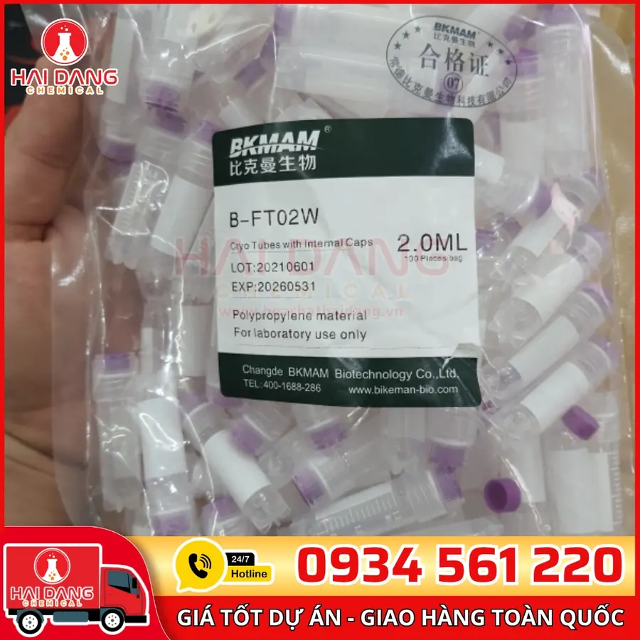 Ống Cryo Chịu Nhiệt, BKMam – Trung Quốc