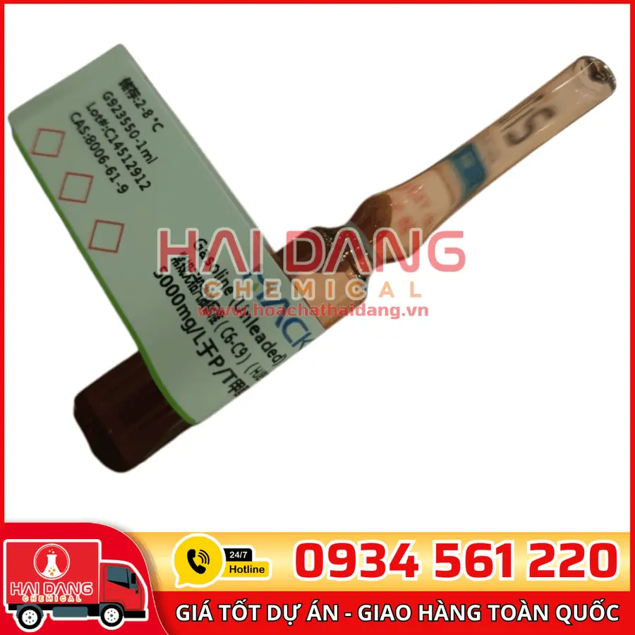Gasoline (Unleaded) Solution 5000mg/L in P/T metanol  - Macklin