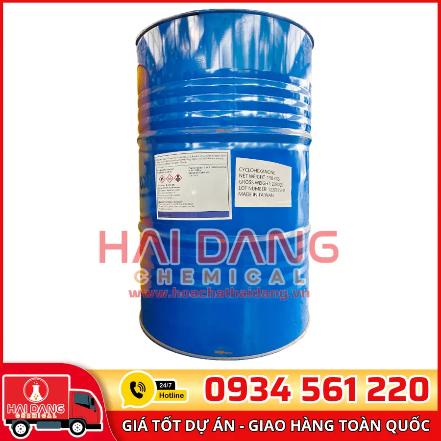 Cyclohexanone Đài Loan Phuy 190kg