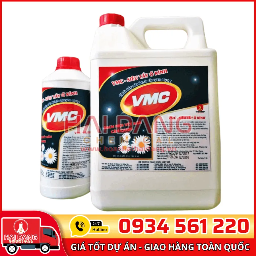 Tẩy Ố Kính Vmc Việt Nam Chai 1 Lít