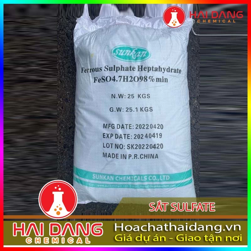 Hóa Chất Thủy Sản Sắt Sulfate