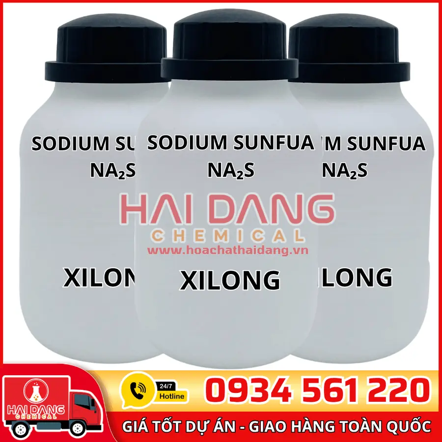 Sodium Sunfua (Na₂S), lọ 500g - hãng Xilong