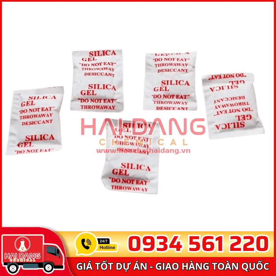 Silicagel Việt Nam 2G – Hút Ẩm Hiệu Quả Cho Mỹ Phẩm, Bao Bì