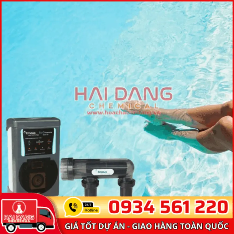 Máy Điện Phân Muối Bể Bơi Emaux SSC Series Chính Hãng