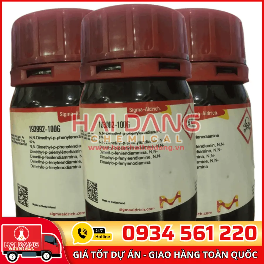 N,N-Dimethyl-p-phenylenediamine 97% lọ 100g, hãng Sigma