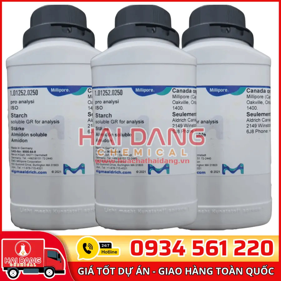 Starch Soluble lọ 250g - Merck