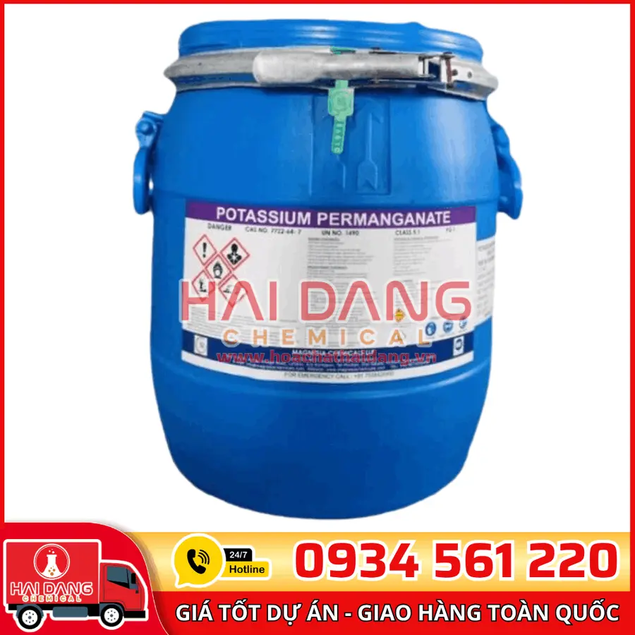 Potassium Permanganate (KMnO₄) Ấn Độ