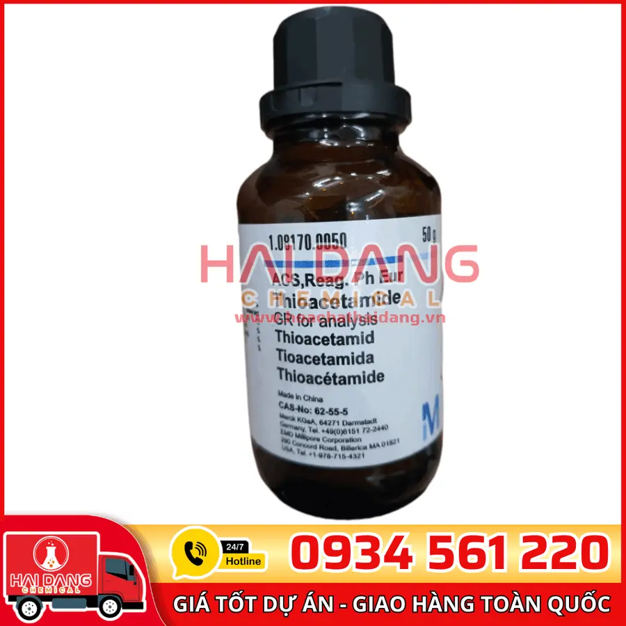 Thioacetamide lọ 50g - Merck