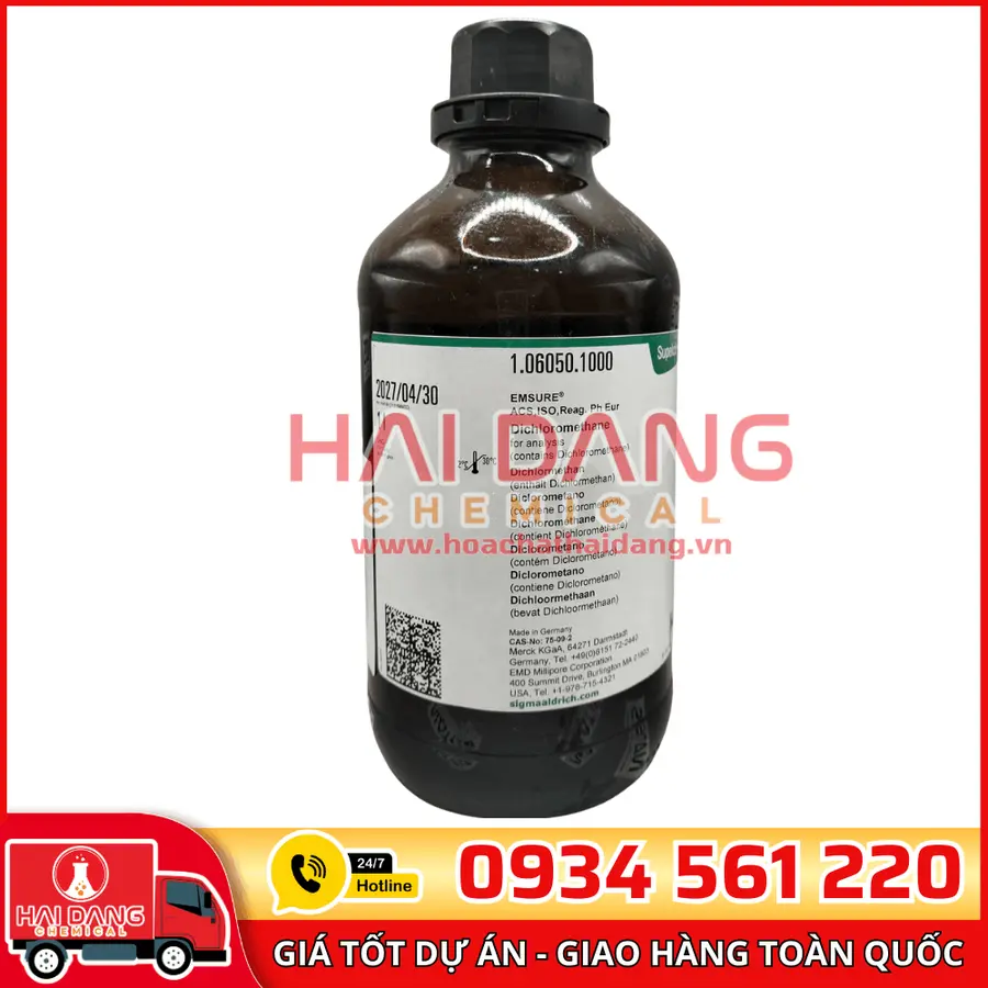 Dichloromethane lọ 1L –  Merck