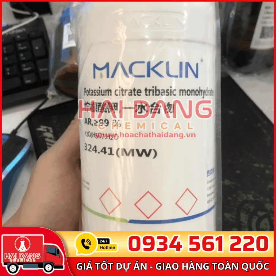 Potassium citrate tribasic monohydrate 500g - Macklin 