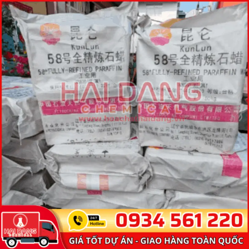 Sáp Paraffin Wax Trung Quốc – Nguyên Liệu Mỹ Phẩm Giá Tốt