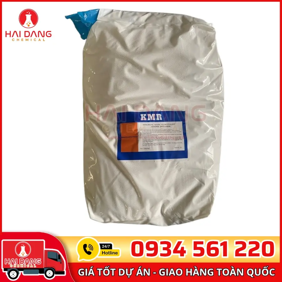 Polymer Anion A1110 Giá Tốt – Keo Tụ Tạo Bông Nhanh Hiệu Quả