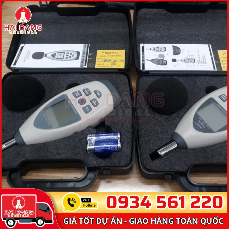 Máy Đo Tiếng Ồn ST-824 Hiển Thị Điện Tử – Thiết Bị Phòng Thí Nghiệm