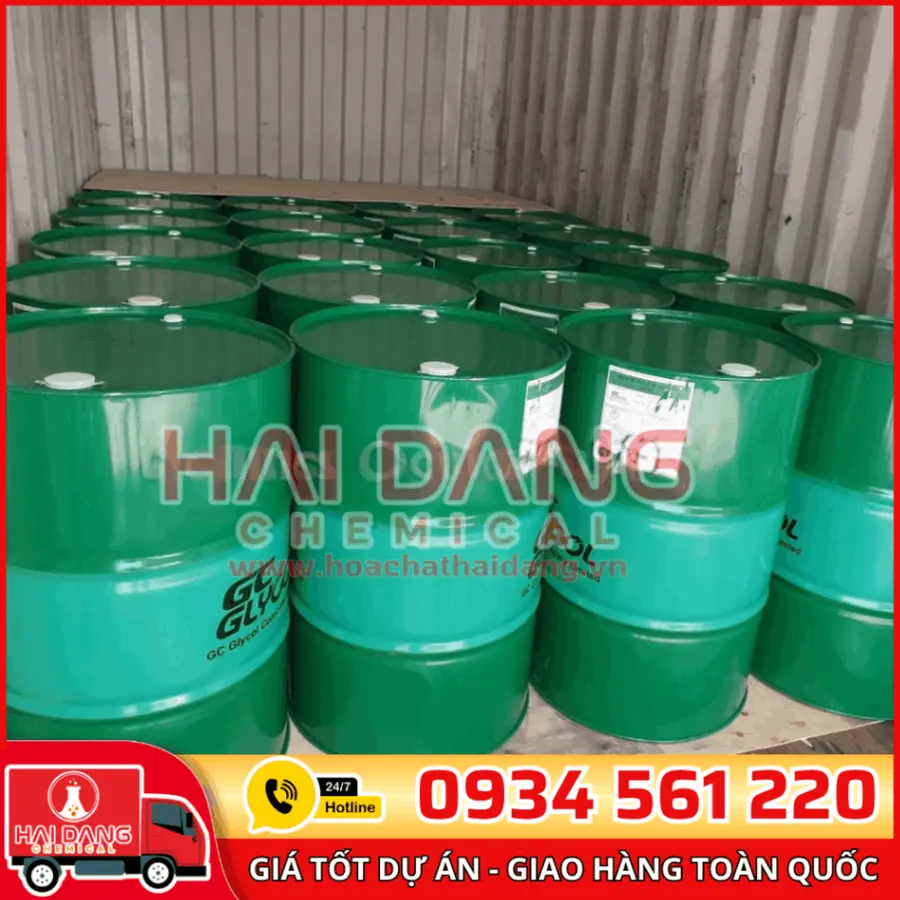 Mono Ethylene Glycol (MEG) Thái Lan Phuy 225kg