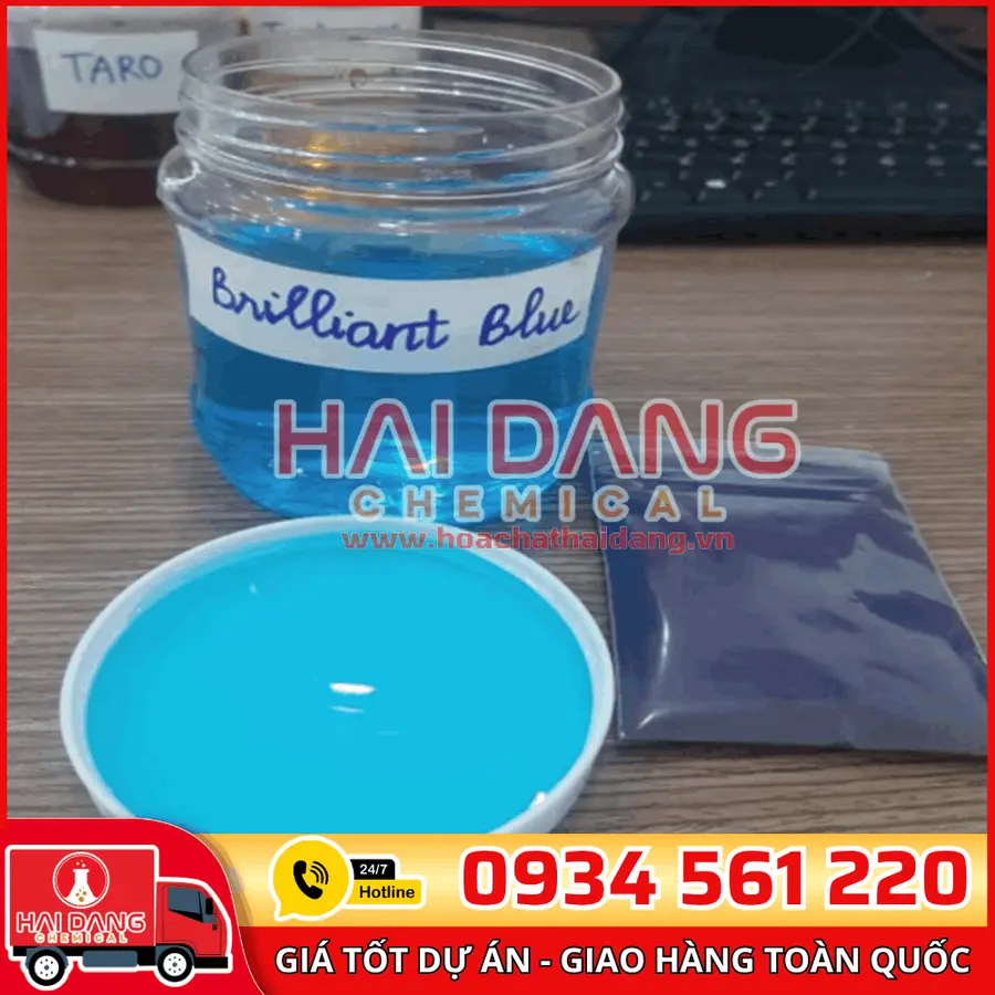 Màu Brilliant Blue Ấn Độ 