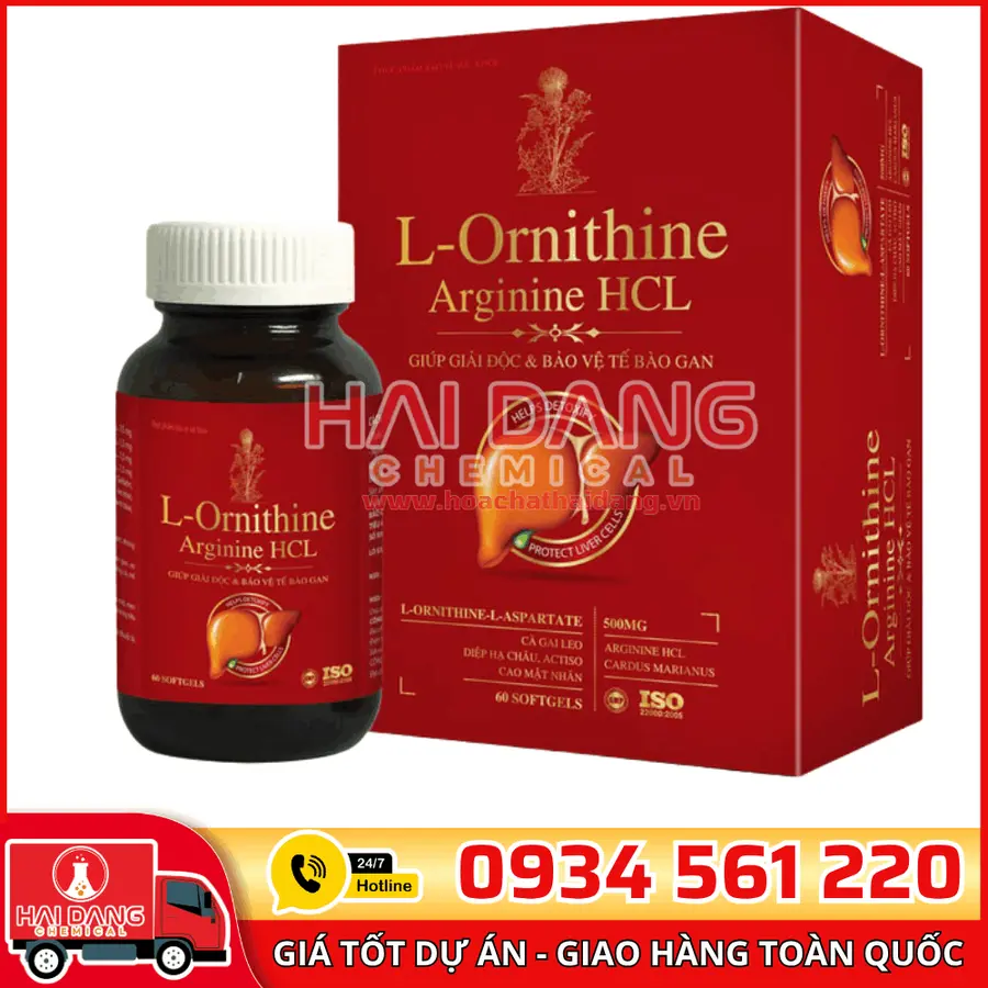 L-Arginine HCl Trung Quốc – Nguyên Liệu Dược Dạng Bột Tinh Khiết