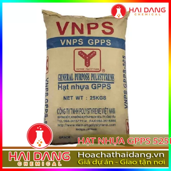 Hóa Chất Ngành Nhựa Hạt Nhựa Gpps 525n