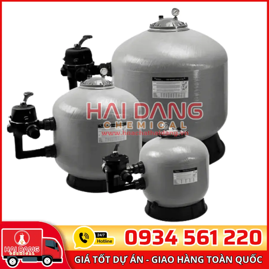 Bình Lọc Nước Hồ Bơi Emaux V1000 | Hiệu Suất Lọc Ổn Định