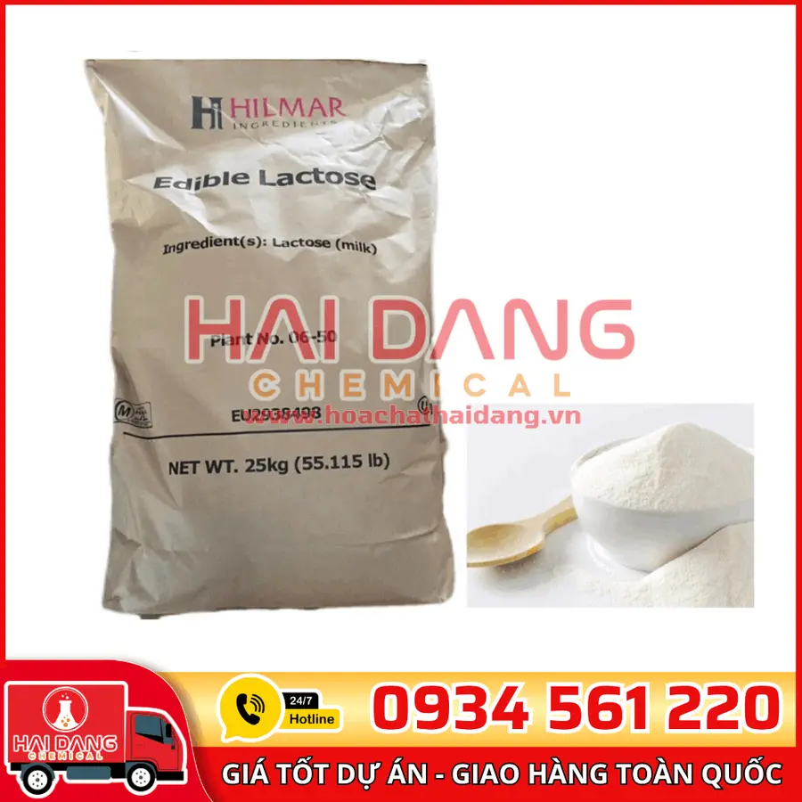 Edible Lactose Mỹ Bao 25kg