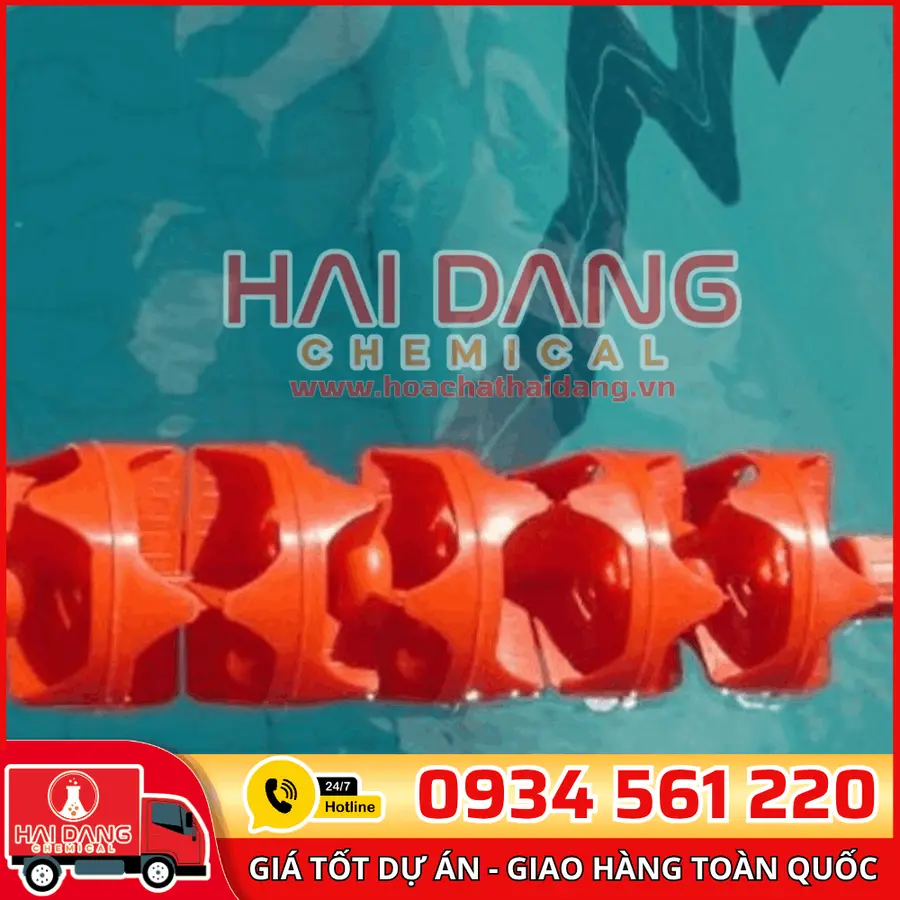 Phao Chia Làn Bể Bơi Emaux 25m, 50m Chống Sóng Hiệu Quả