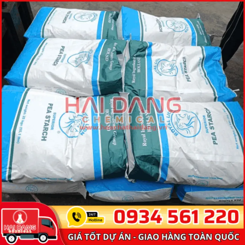 Tinh Bột Bắp Biến Tính Hà Lan Bao 25kg