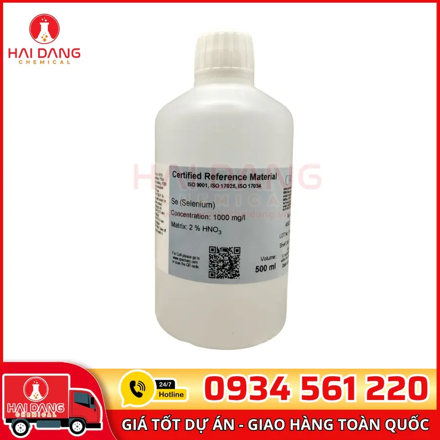 Dung Dịch Chuẩn Selenium (Se) 1g/L Cho AAS CPAchem