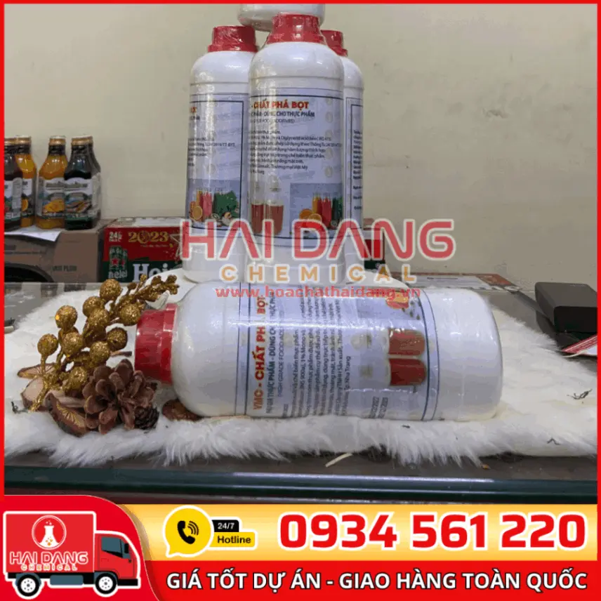 Chất Phá Bọt VMC Việt Nam Chai 1kg