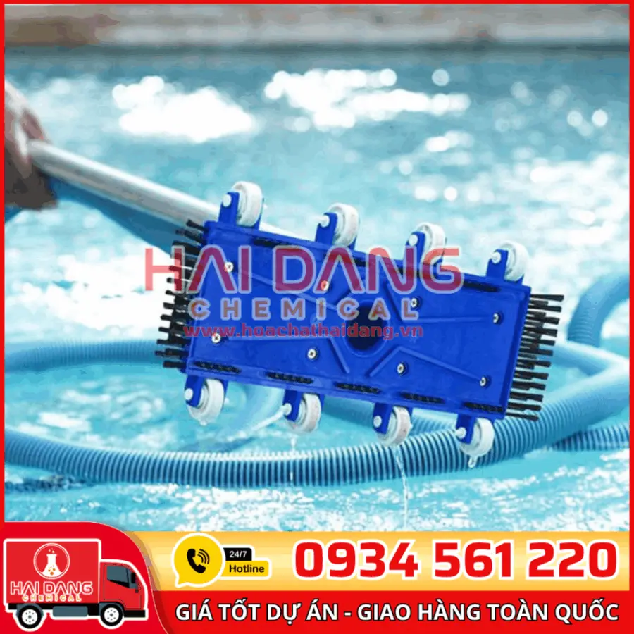 Bàn Hút Hồ Bơi 8 Bánh SE06 – Thiết Kế Nhẹ, Dễ Vệ Sinh